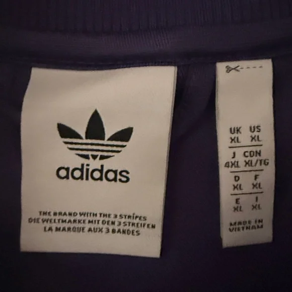 adidas Official Garment of Real Madrid Purple Track Jacket & Pants Set